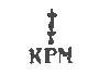 Berlin KPM and Sceptre Mark 1837
