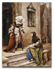 Berlin Porcelain Plaque - 19thC