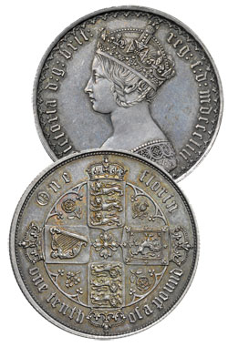 British Florin - Sepersepuluh dari Pound sebuah