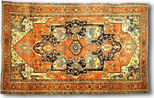 An Eslimi (Arabesque) design rug, 
              Safavid period
