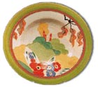 antiques marks - clarice cliff art deco style