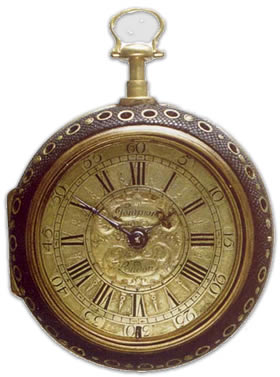antique marks glossary - thomas tompion Quarter Repeating Pair Cased Verge Watch c1693