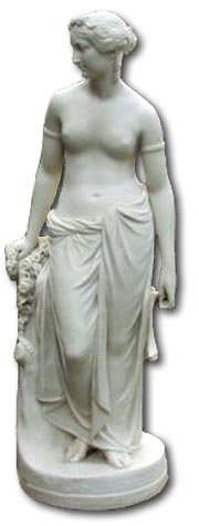 antique marks - parian ware figure