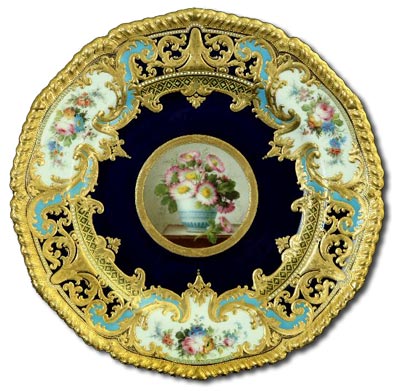 Derby Porcelain 
    Desiree Leroy Plate