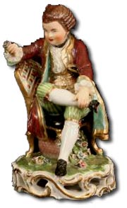 antique derby figure