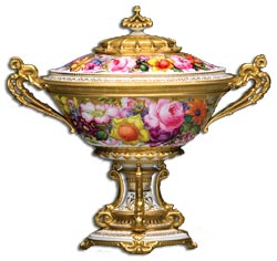 Royal Crown Derby Gallery and Derby Porcelain Products - from antique-marks.com