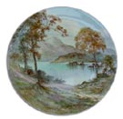 Royal Crown Derby - Finely Painted C Gresley Plaque