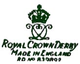 Royal Crown 
    Derby Mark - 1940 to 1945
