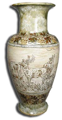 Royal Doulton Gallery - - hannah barlow vase