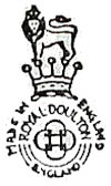 antique marks - royal doulton marks