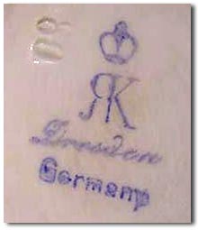 Dresden Porcelain and 
            the history of the Dresden crown mark