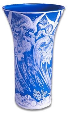 Vintage Glass Vase