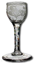 Collecting antique georgian glass
