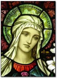 Antique Glass Terms - Stained Glass Window - from antique-marks.com