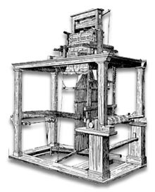 antique marks - the 
original jacquard loom