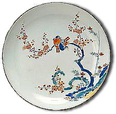 antique marks kakiemon plate