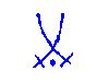meissen blue crossed swords mark