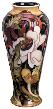 moorcroft 
              edwardiana vase by emma bossons