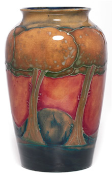 Moorcroft Eventide 
	Design Vase