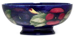 Moorcroft Pansy 
    Design Vase