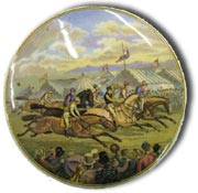 antiques atoz - prattware pot lid