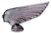 Rene lalique spirit of the wind car mascot