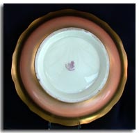 Royal Worcester Fruit Painted Porcelain Dish - Base