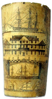 antique marks glossary - antique term scrimshaw