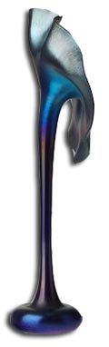 Tiffany glass vase