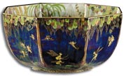 antique marks glossary - wedgwood fairyland lustre bowl by daisy makeig jones
