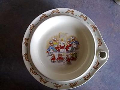  Bunnykins Bowl Top View