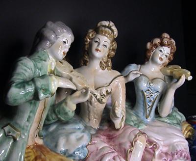 Close Up of Capodimonte figure