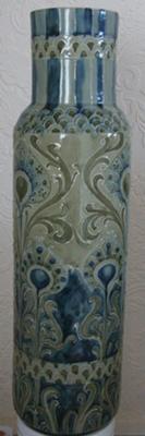 Cylindrical Moorcroft Vase 16inch Tall