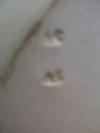 AS mark on Wedgwood Plate